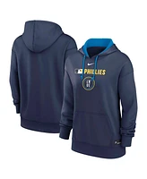 Nike Women's Royal Philadelphia Phillies Authentic Collection City Connect Performance Pullover Hoodie