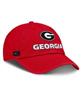 Nike Men's Red Georgia Bulldogs 2025 Sideline Club Adjustable Hat