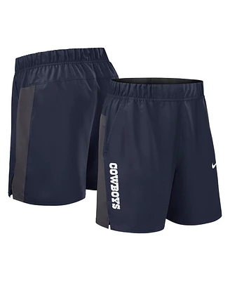 Nike Men's Navy Dallas Cowboys Woven Victory Performance Shorts