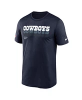 Nike Men's Navy Dallas Cowboys Sideline Legend Performance T-Shirt