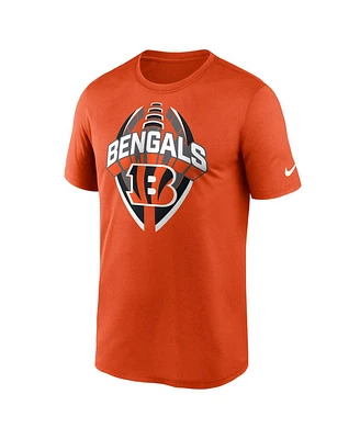Nike Men's Orange Cincinnati Bengals Legend Icon Performance T-Shirt