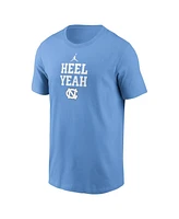 Jordan Men's Carolina Blue North Tar Heels 2025 Sideline Mantra Performance T-Shirt