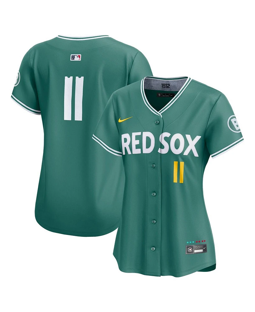 Nike Women's Rafael Devers Green Boston Red Sox 2025 City Connect Limited Jersey