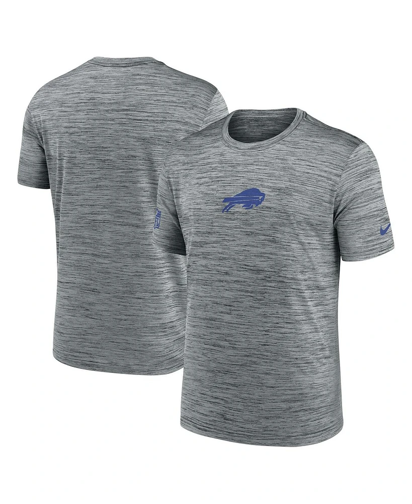 Nike Men's Gray Buffalo Bills Sideline Velocity Performance T-Shirt
