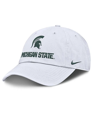 Nike Men's White Michigan State Spartans 2025 Sideline Club Adjustable Hat