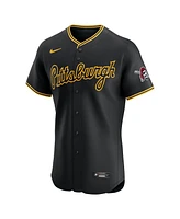 Nike Men's Black Pittsburgh Pirates Alternate 2 Elite Jersey