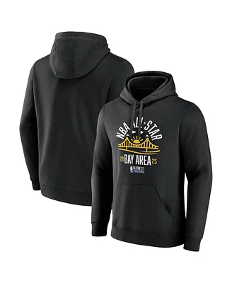 Fanatics Men's and Women's Black 2025 Nba All-Star Game Bay Bridge Pullover Hoodie