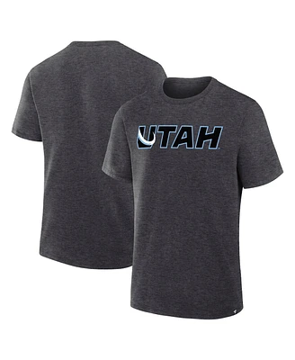 Fanatics Men's Heather Charcoal Utah Mammoth Combo Legacy T-Shirt
