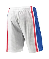 Mitchell & Ness Men's White Philadelphia 76ers 1996-97 Hardwood Classics Swingman Shorts