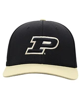 Top of the World Men's Black Purdue Boilermakers Reflex Two-Tone Flex Hat