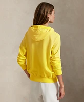 Polo Ralph Lauren Women's Lightweight Fleece Full-Zip Hoodie Sweatshirt