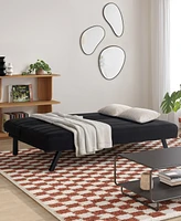 Serta 66.1" Polyester Donetta Convertible Futon
