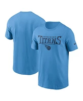 Nike Men's Light Blue Tennessee Titans Sideline Performance T-Shirt