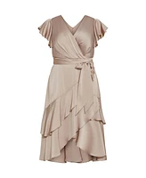 City Chic Plus Size Flirty Jen Maxi Dress