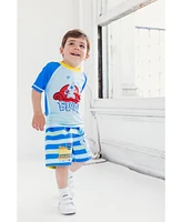 Blue's Clues Baby Boys You! Rash Guard and Swim Trunks Outfit Set
