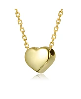 GiGiGirl 14K Gold Plated Heart Pendant Necklace