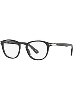 Persol Men's Narrow Eyeglasses
