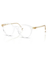 Miu Women's Round Eyeglasses, Mu 02WVF