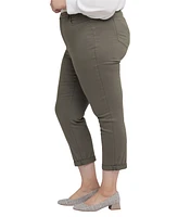 Nydj Plus Margot Girlfriend Pull On Jeans