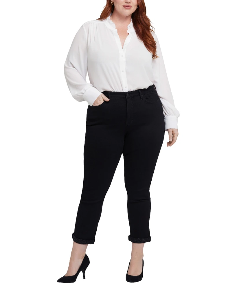 Nydj Plus Sheri Slim Ankle Pull On Jeans