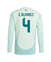Adidas Men's Edson Alvarez Green Mexico National Team 2024 Away Replica Player Long Sleeve Jersey