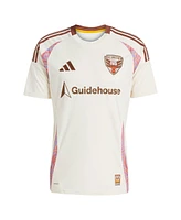 Adidas Men's Christian Benteke Natural D.c. United 2025 the Soul Kit Replica Player Jersey
