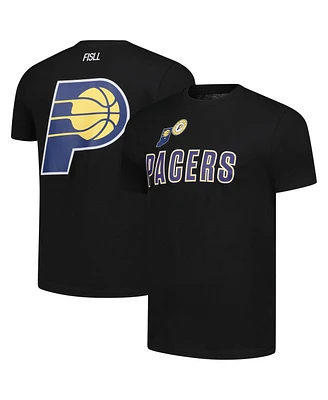Fisll Men's and Women's Black Indiana Pacers Oversize Logo T-Shirt
