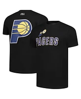 Fisll Men's and Women's Black Indiana Pacers Oversize Logo T-Shirt