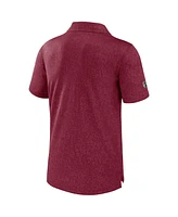 Fanatics Men's Garnet Arizona Coyotes Authentic Pro Jacquard Polo Shirt
