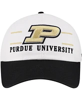'47 Brand Men's White Purdue Boilermakers Gridiron Clean Up Adjustable Hat