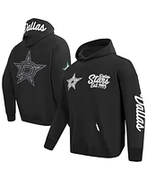 Pro Standard Men's Black Dallas Stars Paint the City Pullover Hoodie Sweatshirt