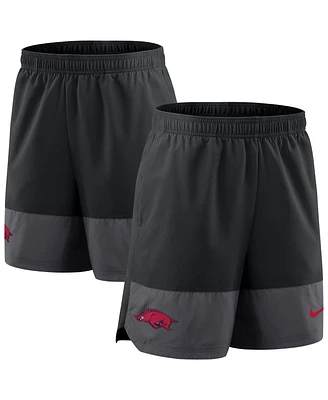 Nike Men's Black Arkansas Razorbacks 2025 Sideline Performance Shorts