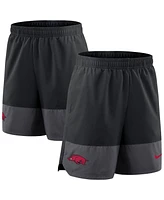 Nike Men's Black Arkansas Razorbacks 2025 Sideline Performance Shorts