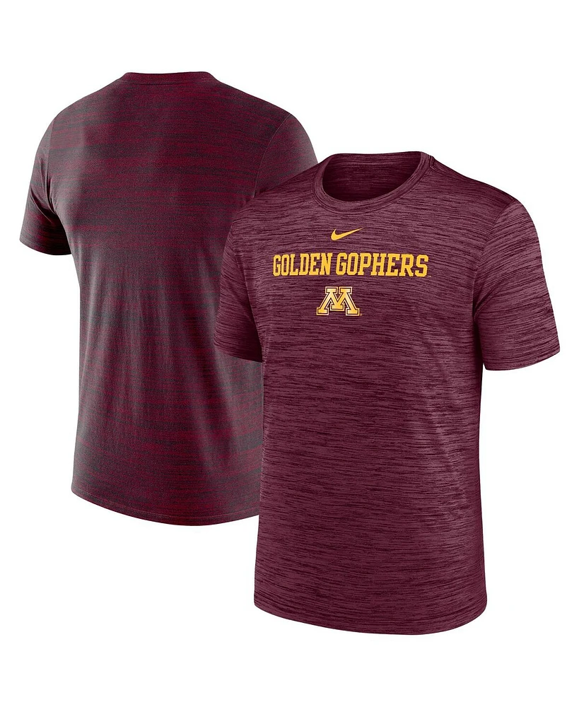 Nike Men's Maroon Minnesota Golden Gophers Velocity Performance T-Shirt