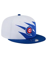New Era Men's Royal/White Chicago Cubs Jagged 9FIFTY Snapback Hat