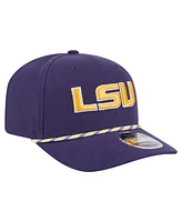 New Era Men's Purple Lsu Tigers Gameday Multi-Rope 9SEVENTY Stretch-Snap Hat
