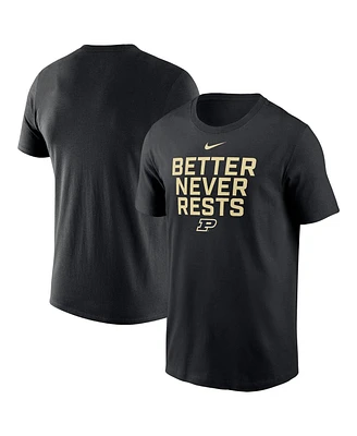 Nike Men's Black Purdue Boilermakers Local Performance T-Shirt