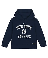 Nike Toddler 2-Piece Navy New York Yankees Club Fleece Pullover Hoodie and Sweatpants Set