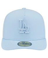 New Era Men's Light Blue Los Angeles Dodgers Color Pack A-Frame 59FIFTY Fitted Hat