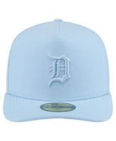 New Era Men's Light Blue Detroit Tigers Color Pack A-Frame 59FIFTY Fitted Hat