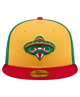 New Era Men's Gold Arkansas Travelers Copa de la Diversion 59FIFTY Fitted Hat