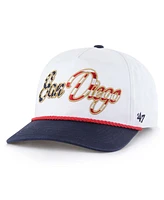 '47 Brand Men's White San Diego Padres Patriotic Overhand Hitch Adjustable Hat