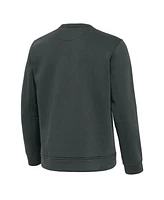 Antigua Men's Pewter Los Angeles Dodgers Relevant Lightweight Pullover Sweatshirt