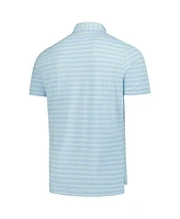 Peter Millar Men's Light Blue Arnold Palmer Invitational Atrium Performance Polo Shirt