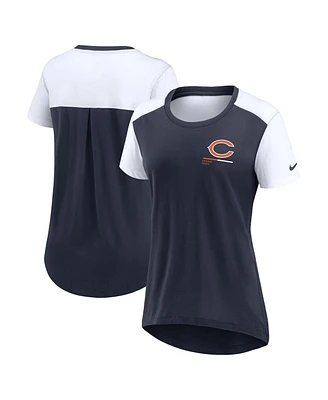 Nike Women's Navy Chicago Bears Performance Fashion T-Shirt
