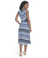 Jessica Howard Women's Sleeveless Lace Midi Dress