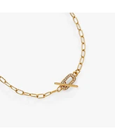 Pave Toggle Necklace