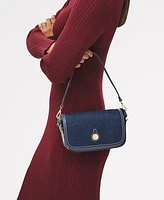Radley London Bathurst Mews Denim Flap Over Crossbody Bag