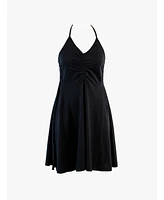 Able Women's Elliana Ruched Halter Dress