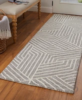 Feizy Lytton T8010 2'6"x8' Runner Area Rug